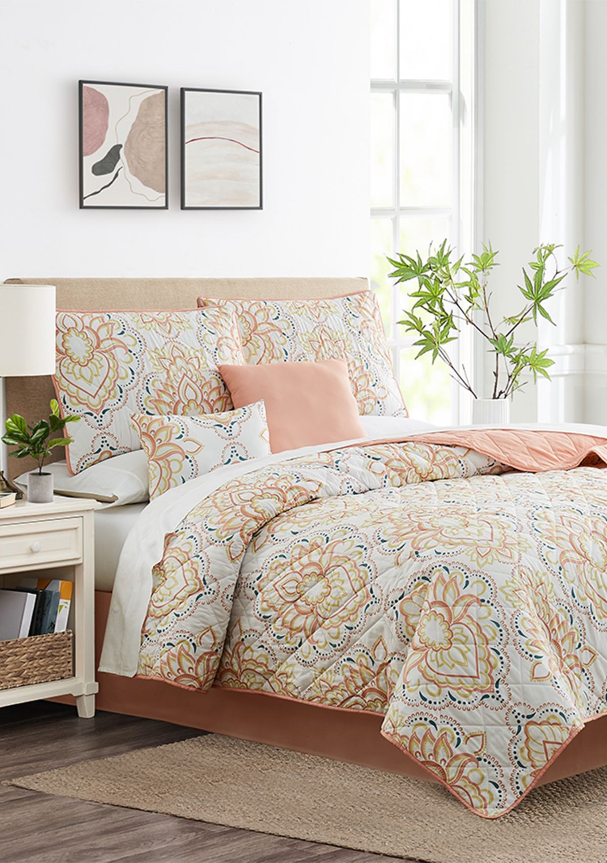   Henna 6-Piece Quilt Set 
