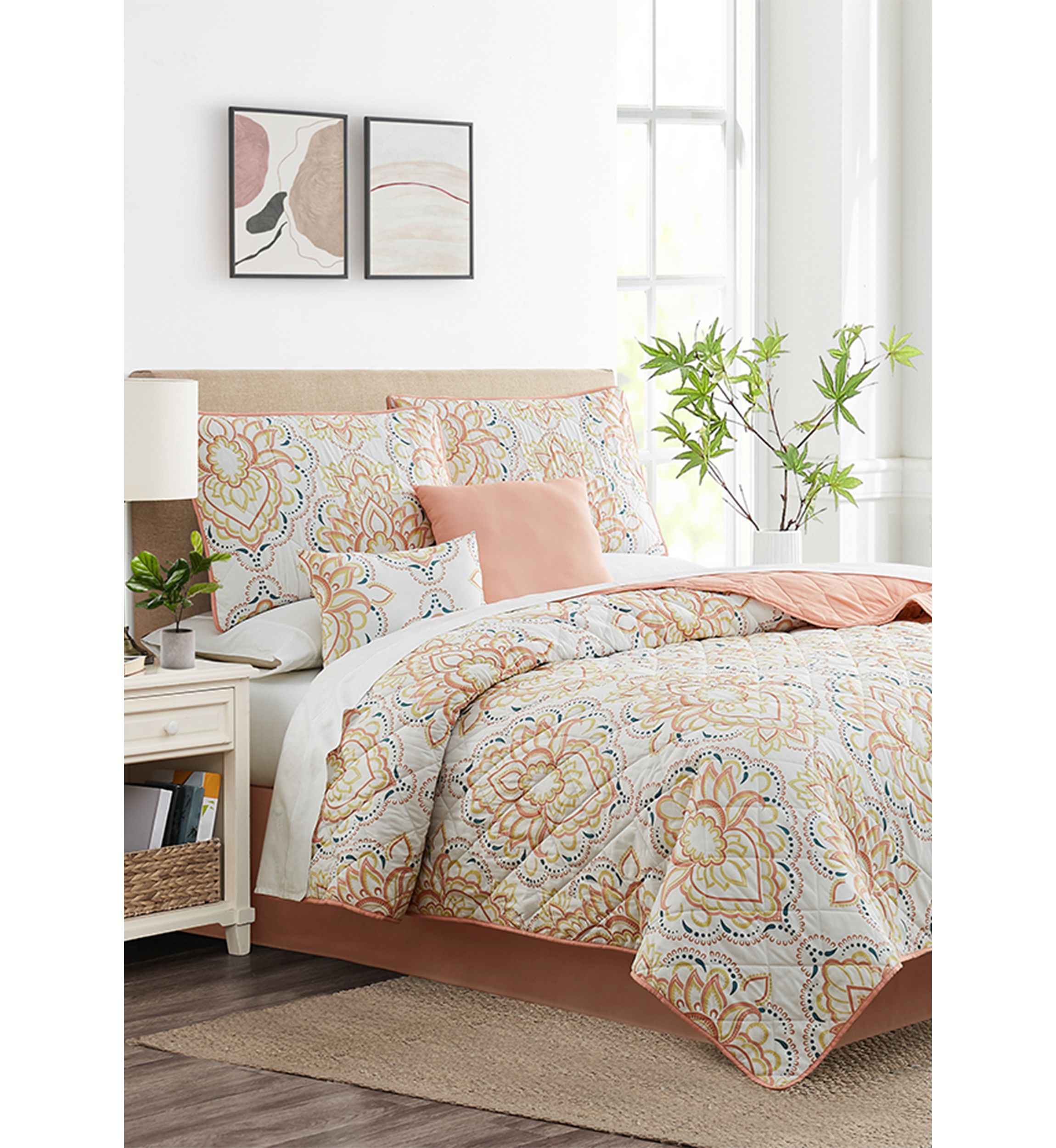   Henna 6-Piece Quilt Set 
