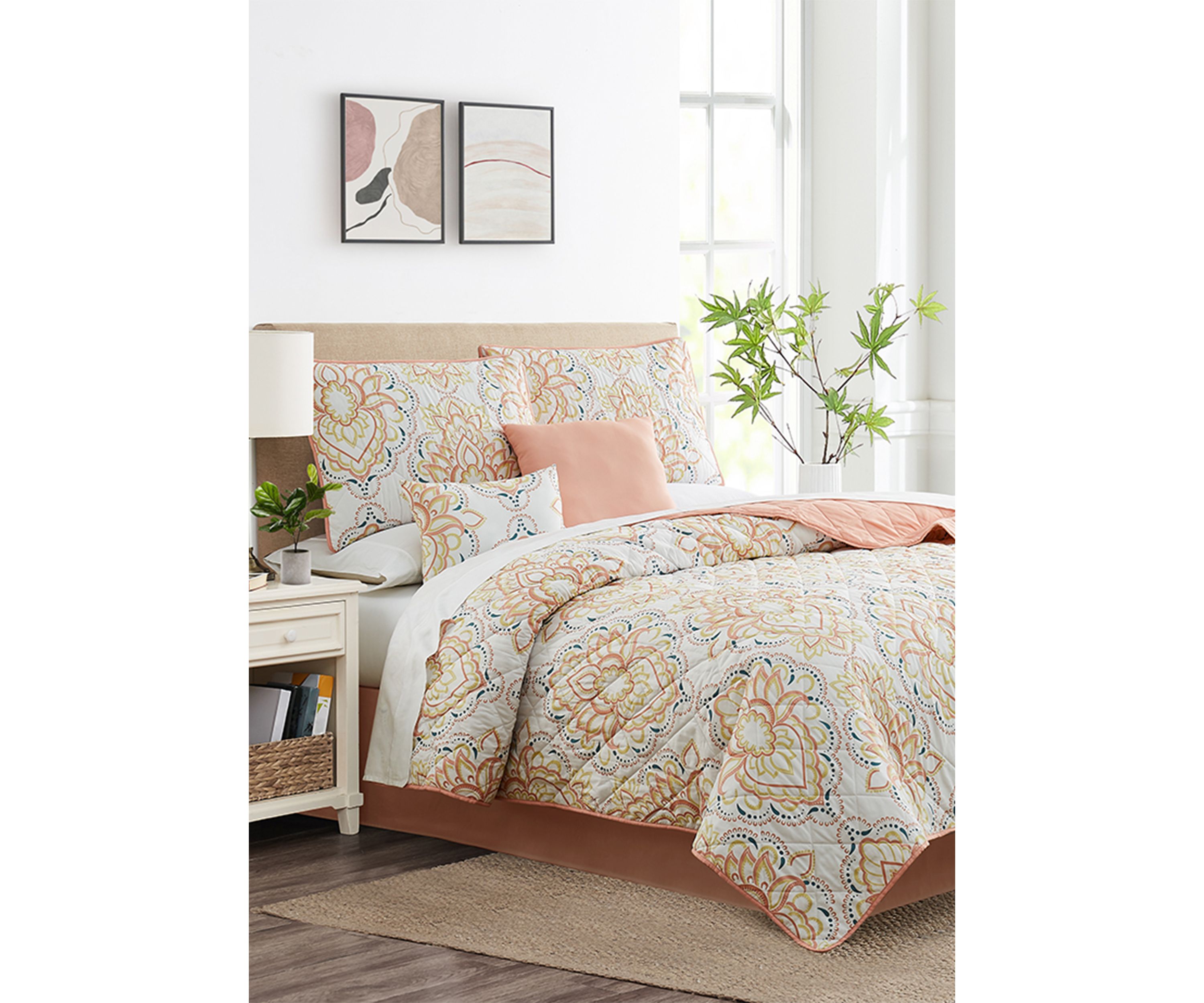   Henna 6-Piece Quilt Set 