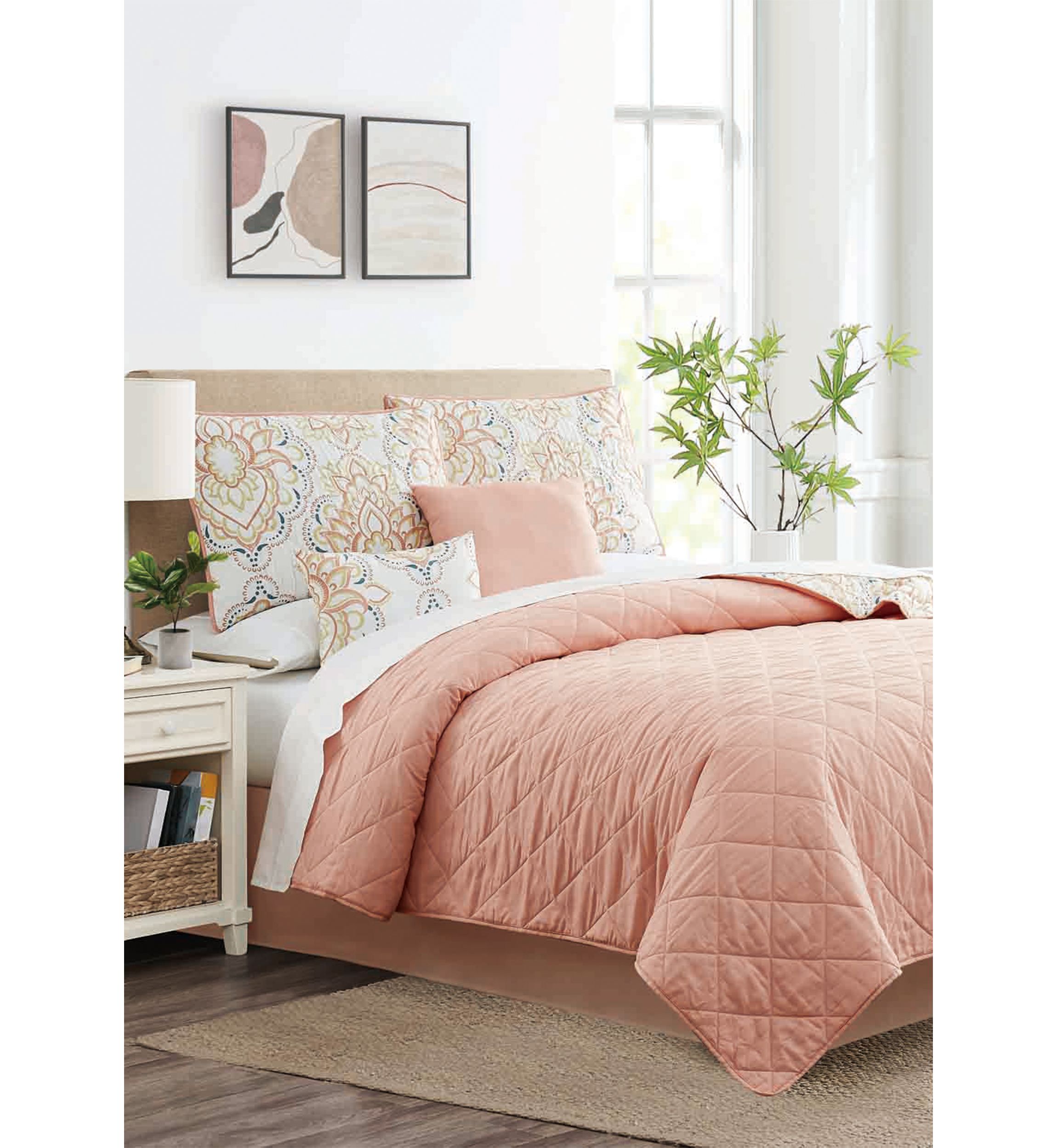   Henna 6-Piece Quilt Set 