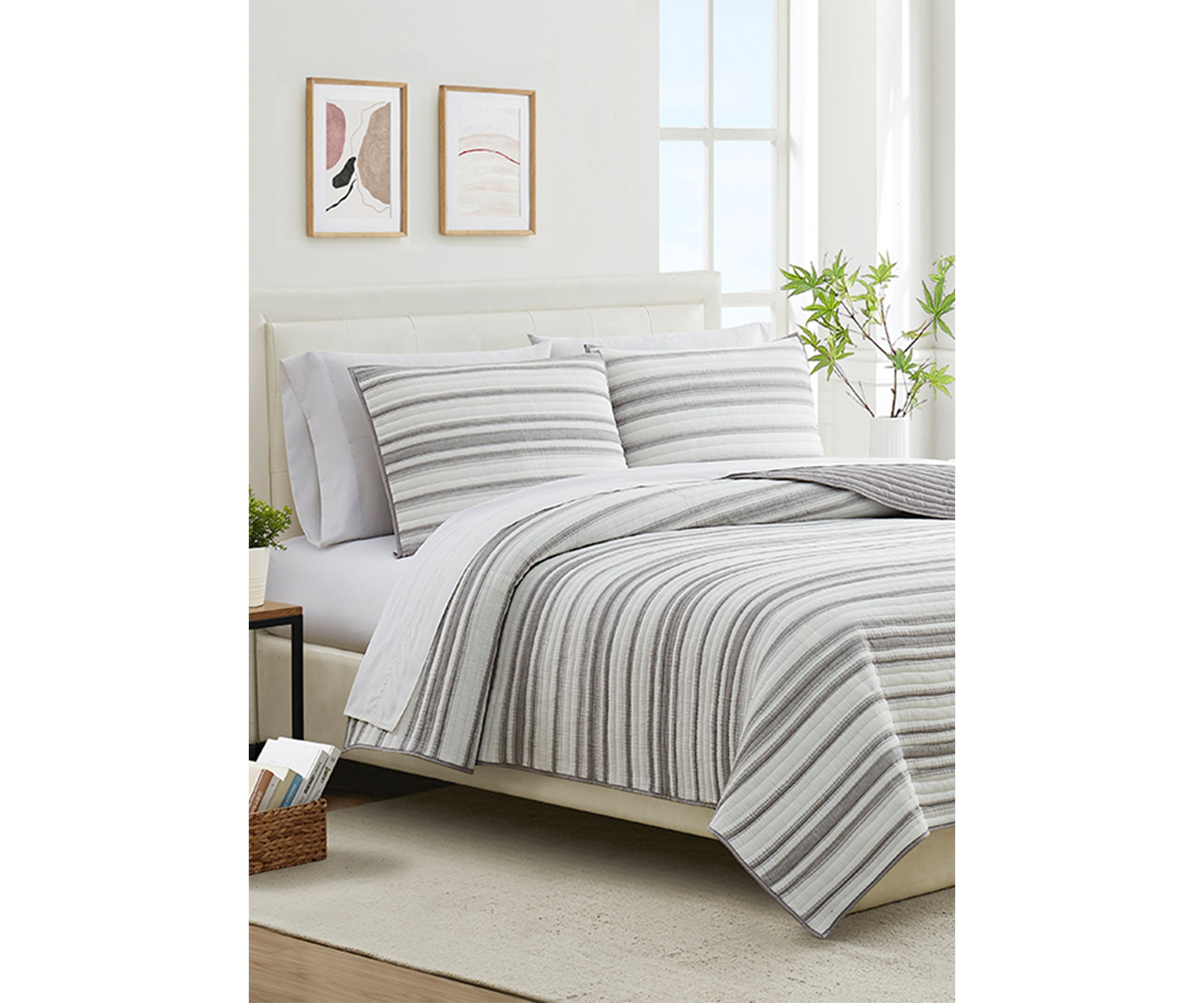   Cooper Striped Quilt Set 