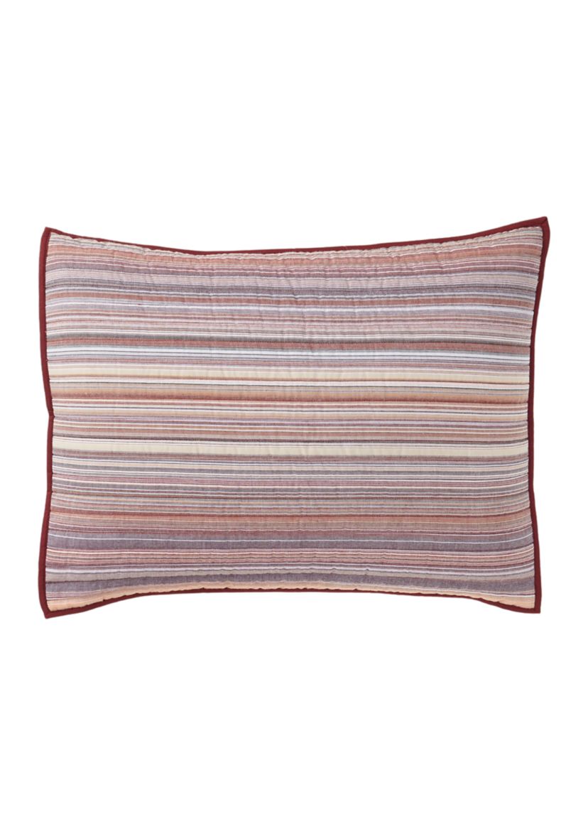 Fall Striped Quilt Set