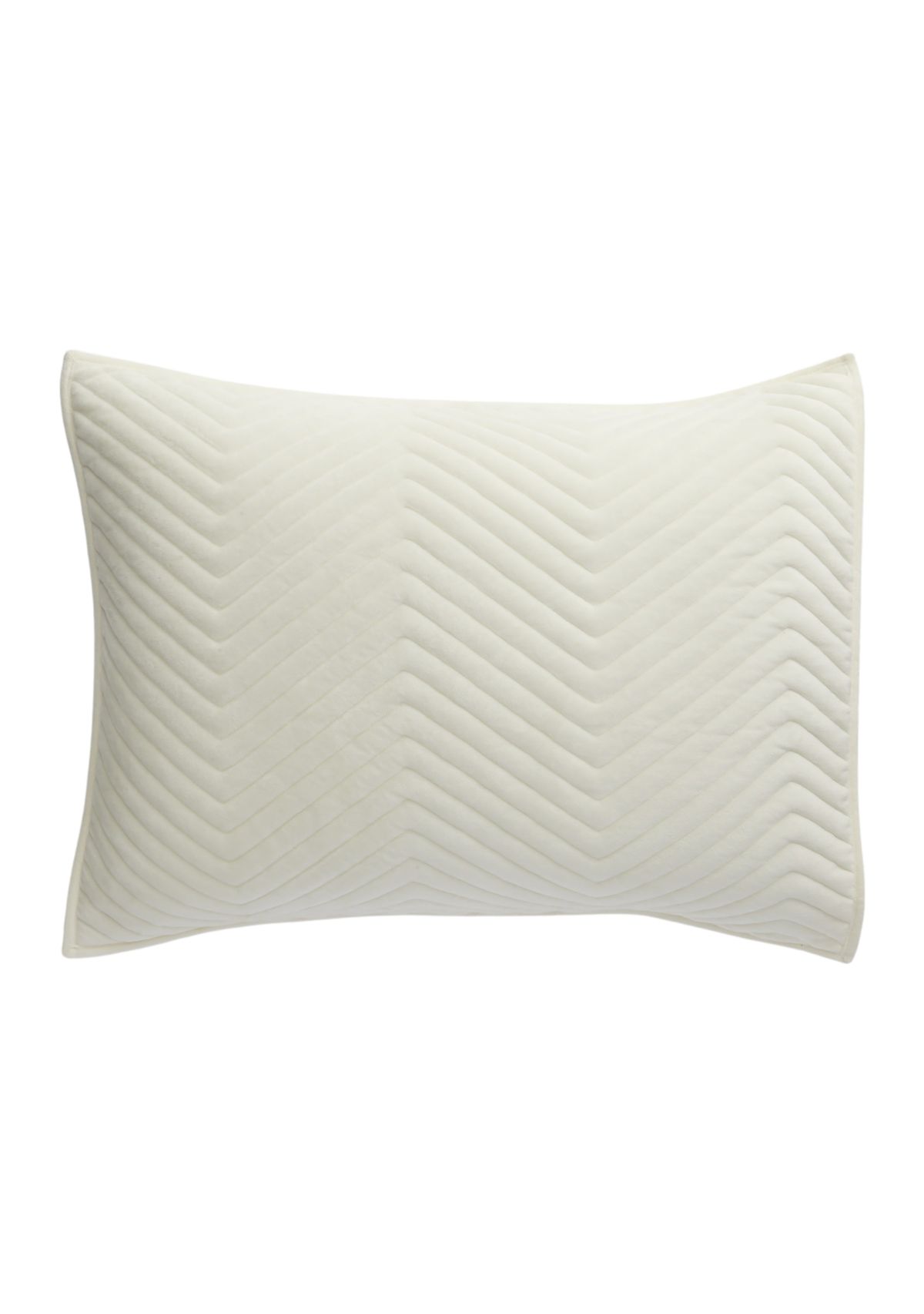 Chevron Velvet Quilt Set