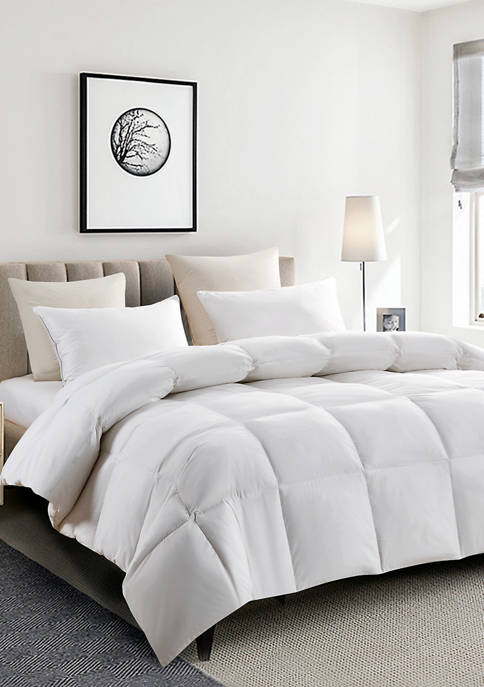 Extra Warmth Count White Goose Feather And Down Fiber Comforter