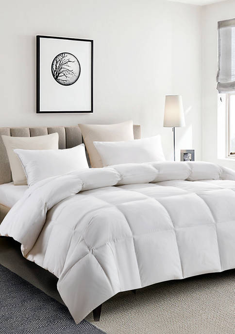 All Season Count White Goose Feather And Down Fiber Comforter