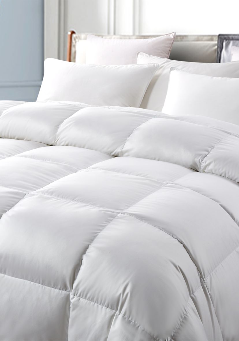 All Season White Down Fiber Comforter