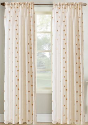 Modern Threads 2 Pack Metallic Dot Curtains Belk