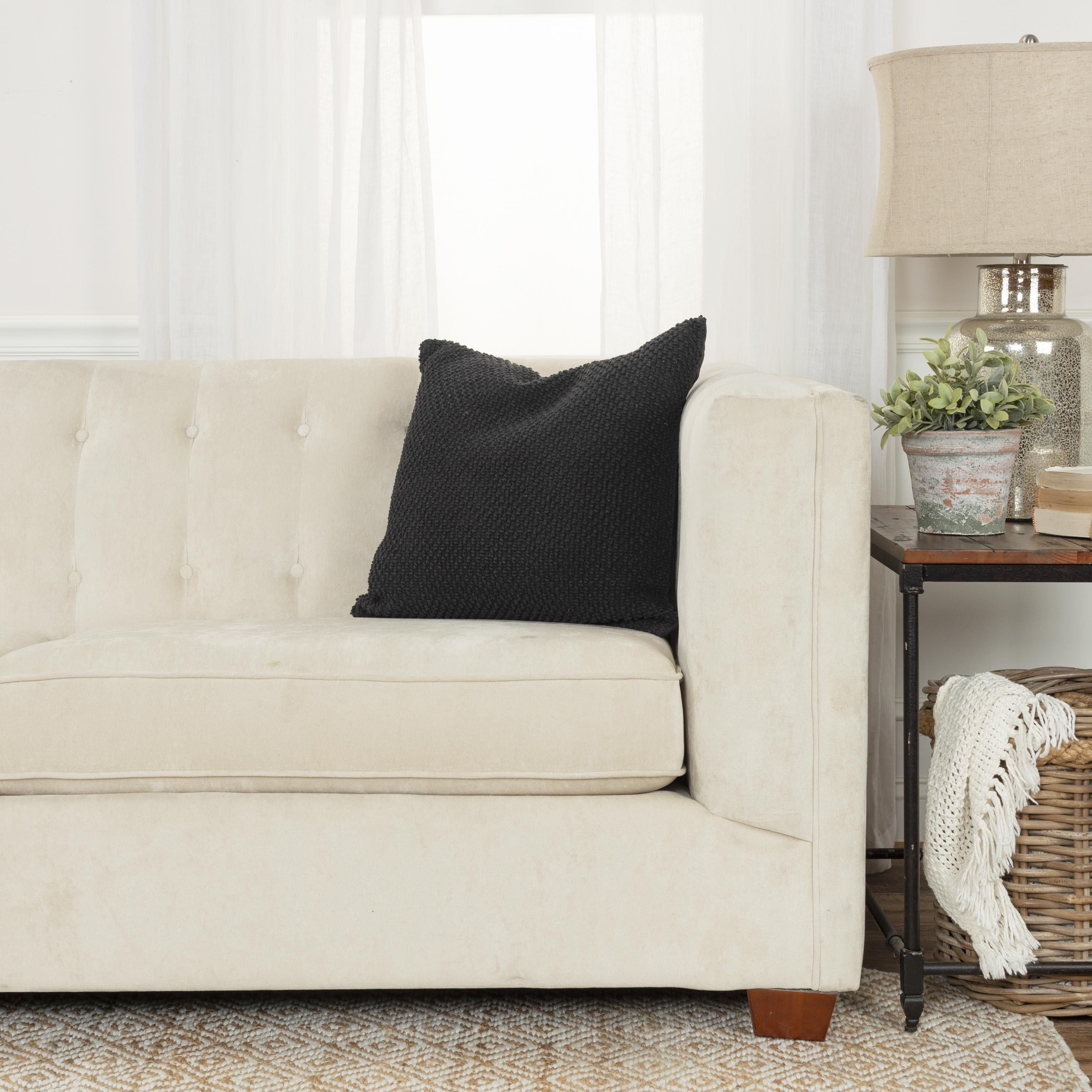Solid Farmhouse Pillow