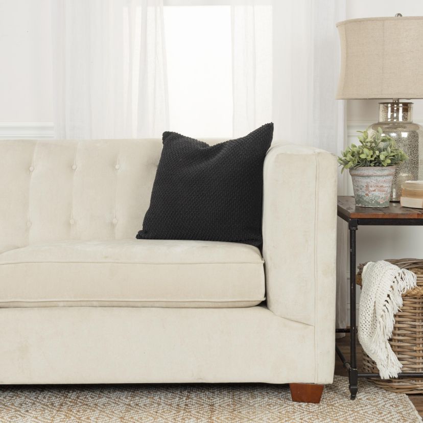 Solid Farmhouse Pillow