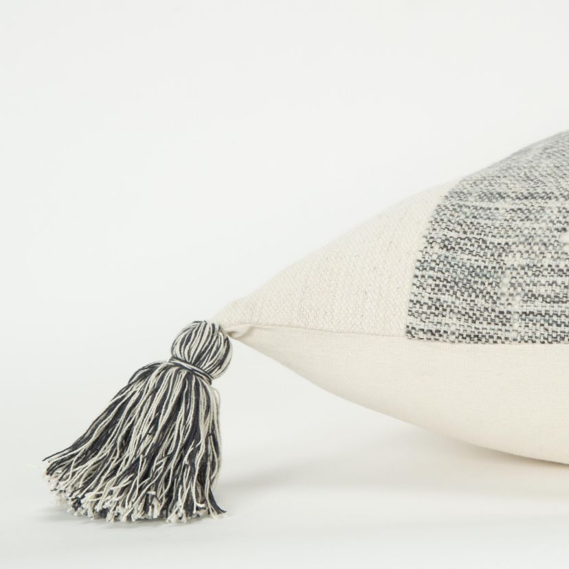 Color Block Modern Pillow