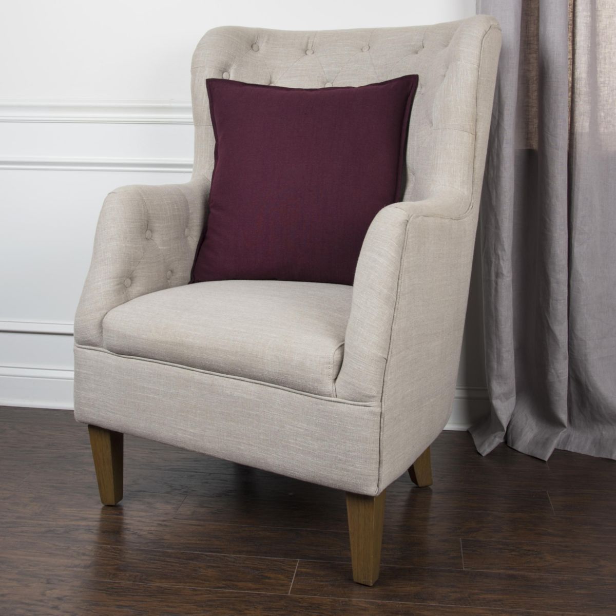 Solid Farmhouse Pillow