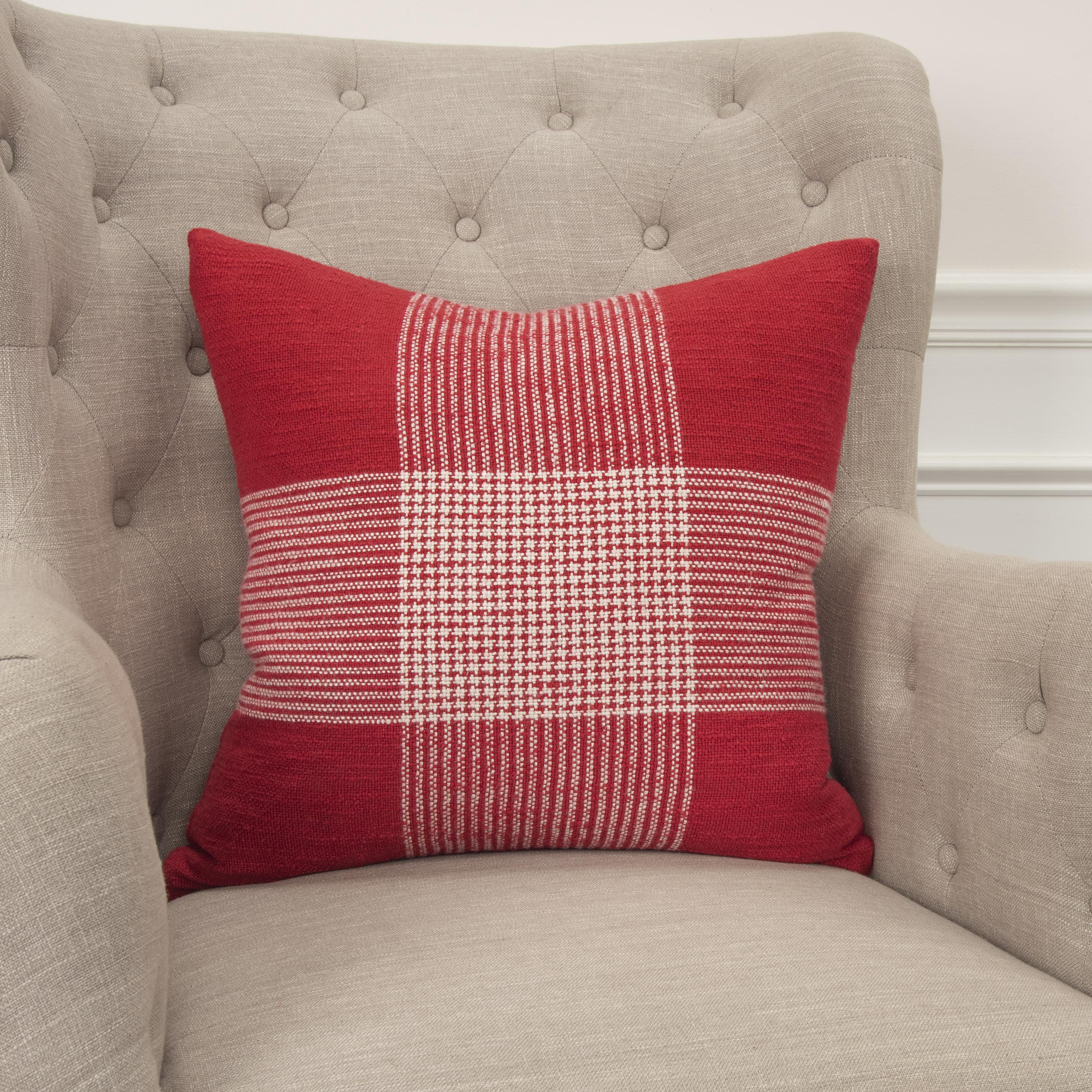 Plaid Modern Pillow
