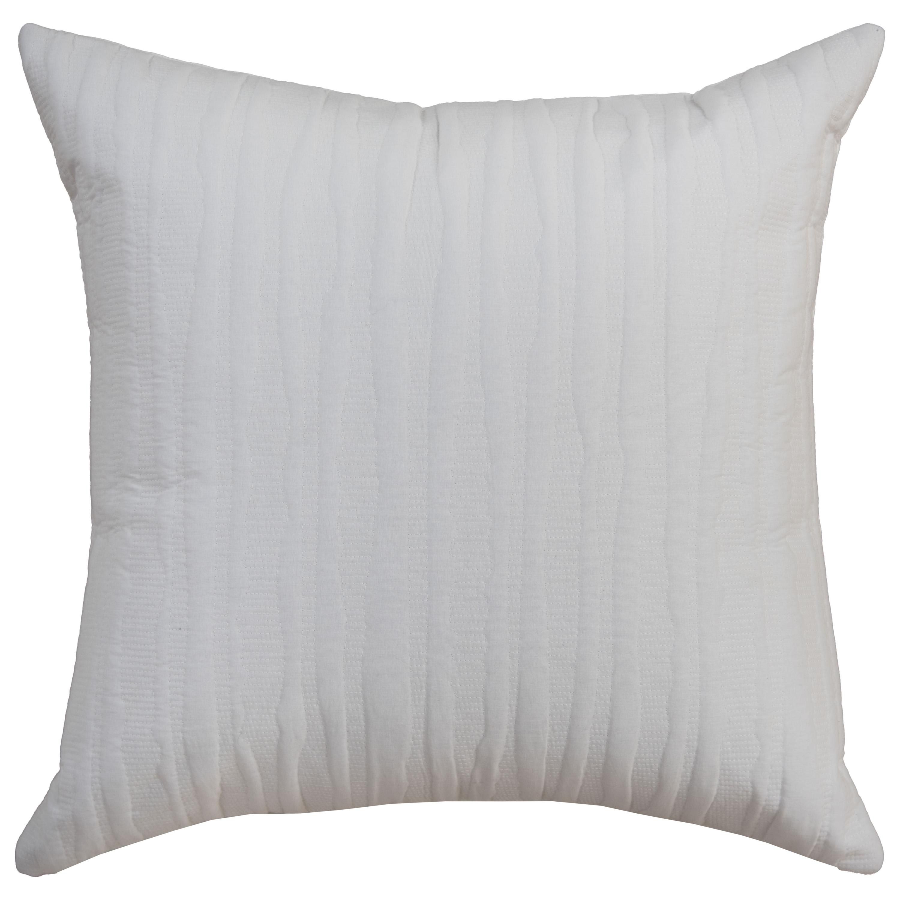 Stripe Natural 20" X 20" Poly Filled Pillow
