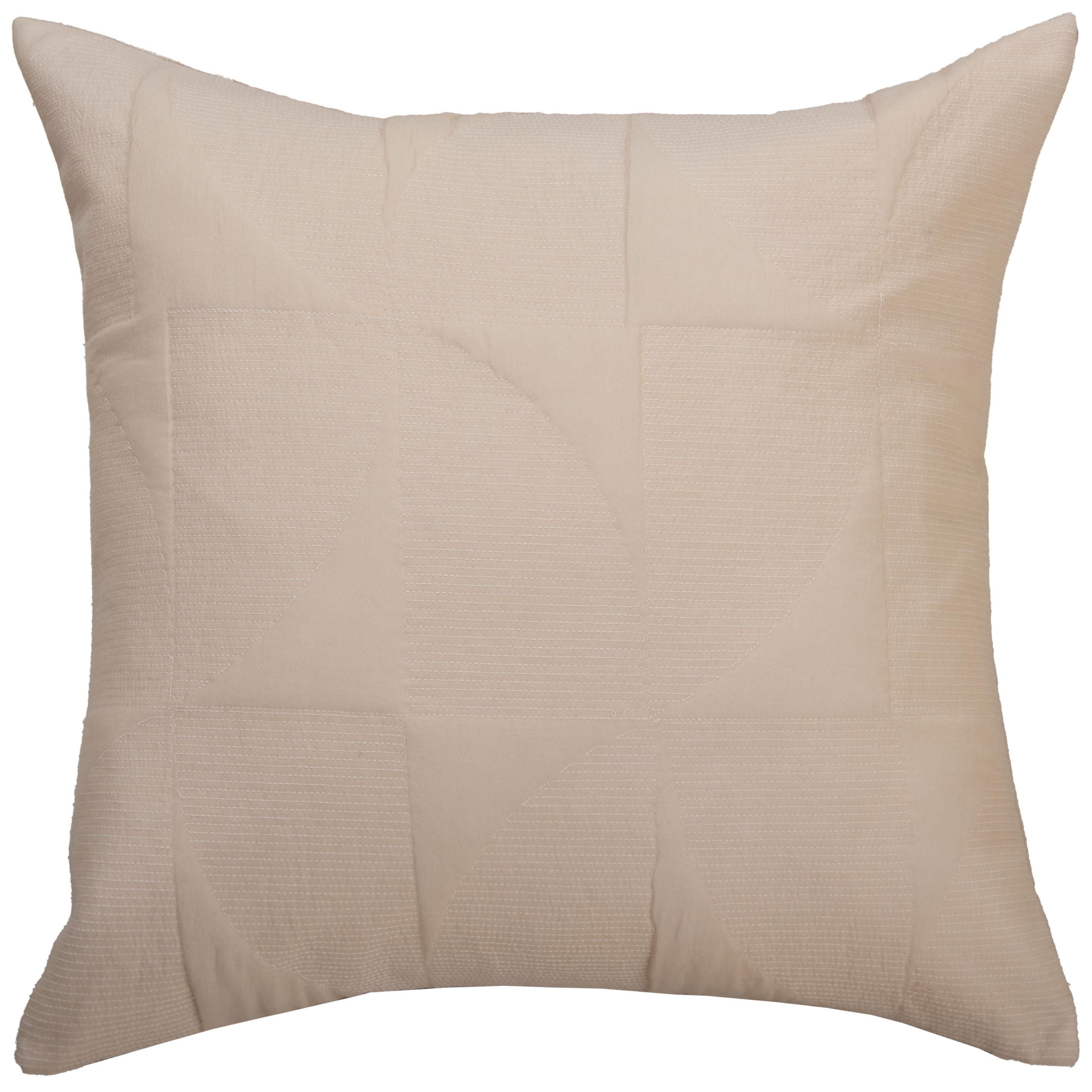 Geometric Rust 18" X 18" Poly Filled Pillow