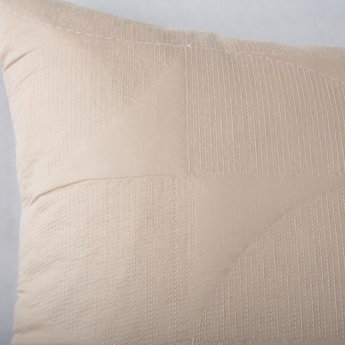 Geometric Rust 18" X 18" Poly Filled Pillow