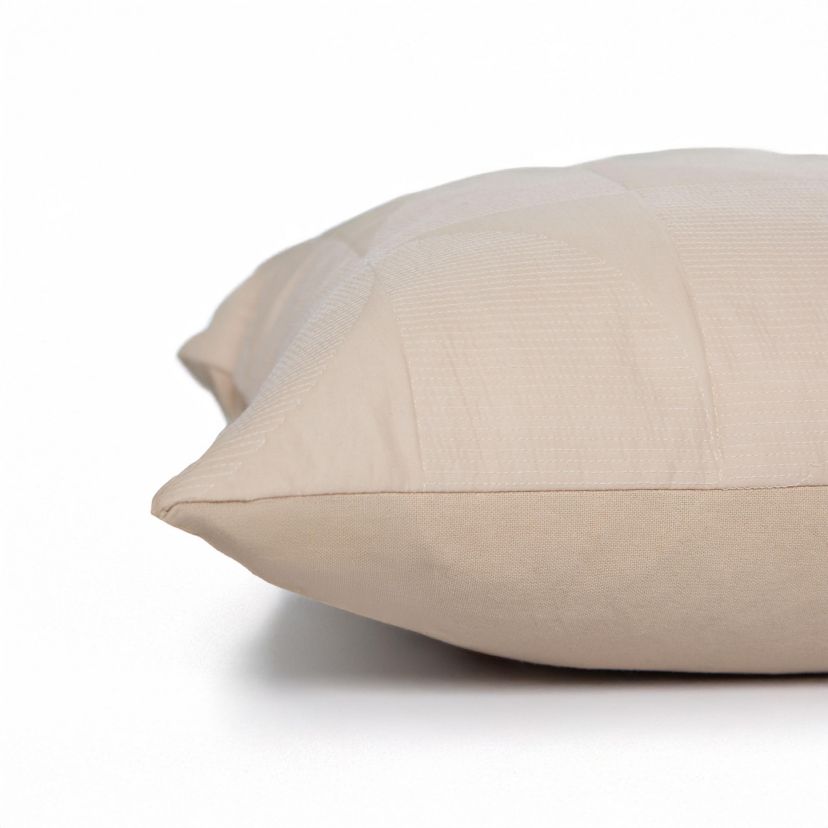 Geometric Rust 18" X 18" Poly Filled Pillow