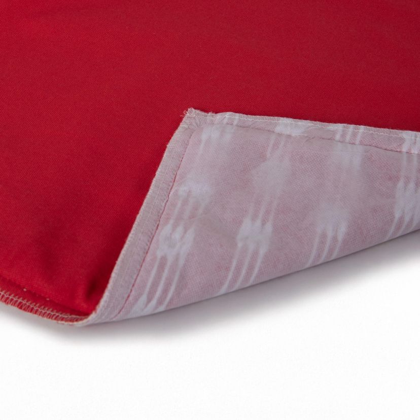 Stripe White/Red 20" X 20" Poly Filled Pillow