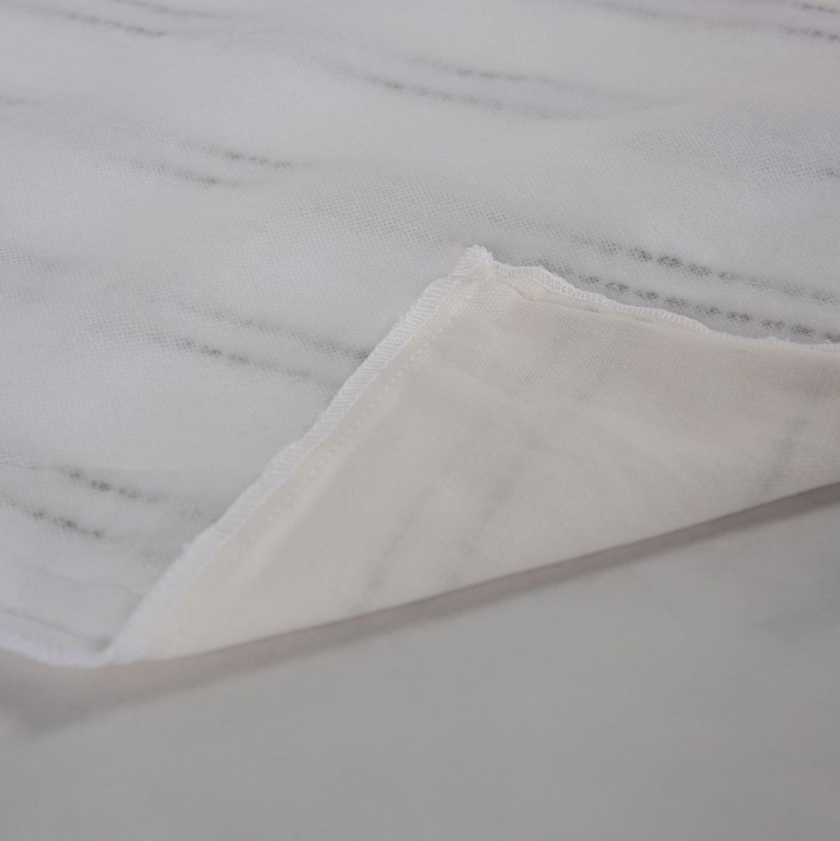 Stripe White/Yellow 20" X 20" Poly Filled Pillow