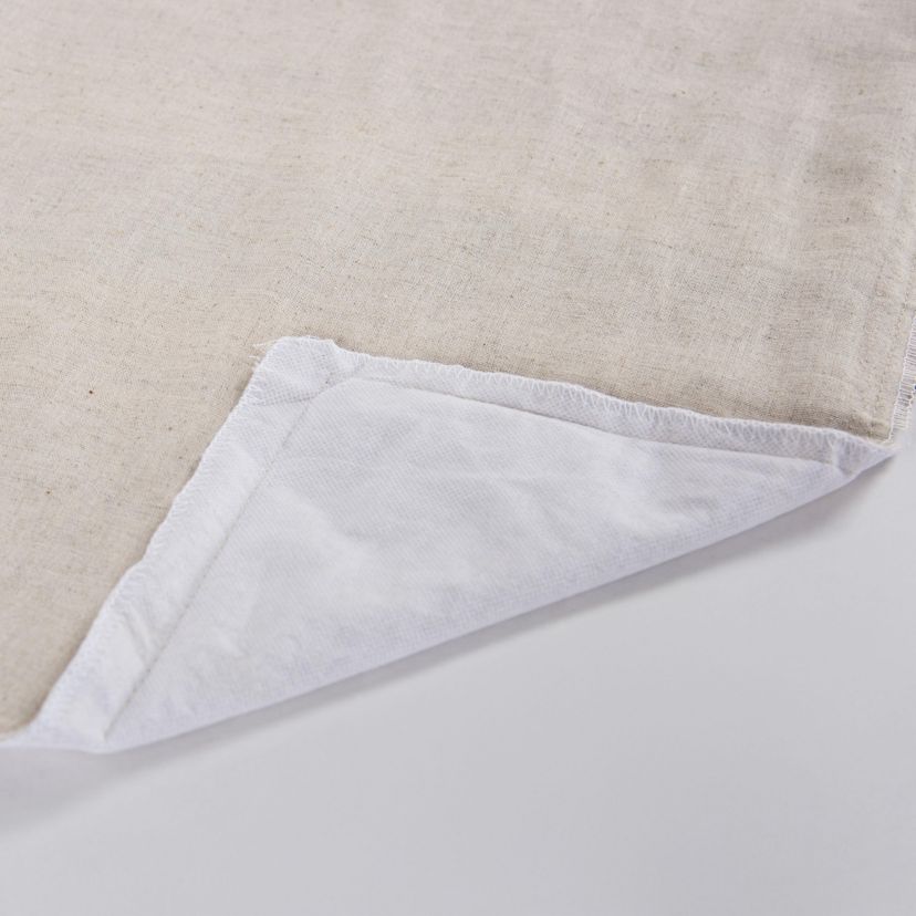 Stripe Natural/Brown 14" X 26" Poly Filled Pillow