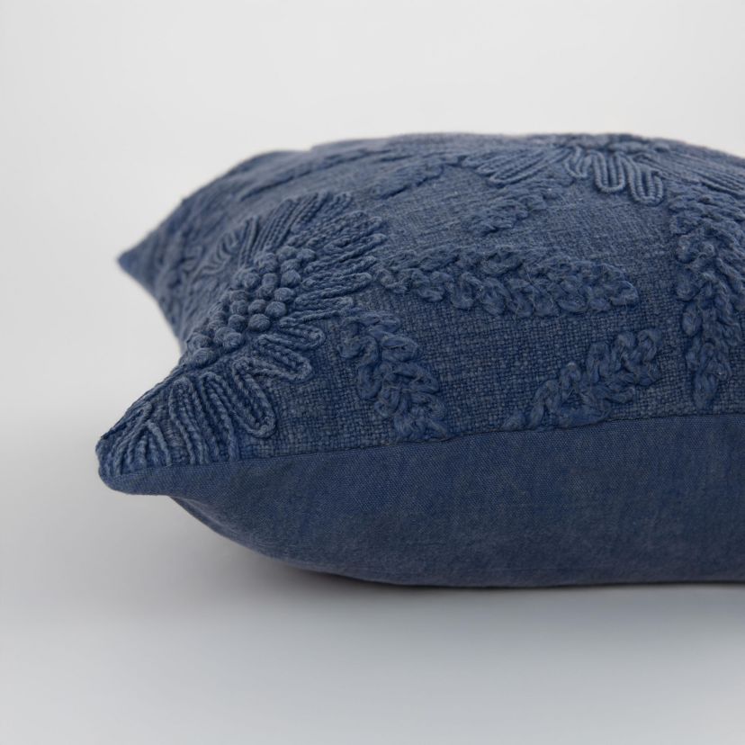 Botanical Grey 20" X 20" Poly Filled Pillow