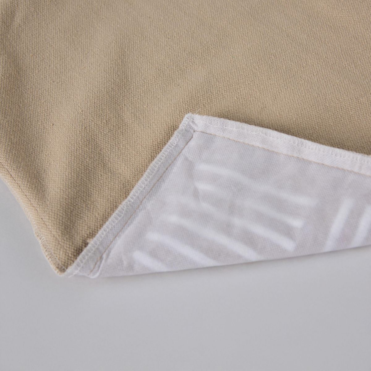 Geometric Natural/Ivory 20" X 20" Poly Filled Pillow