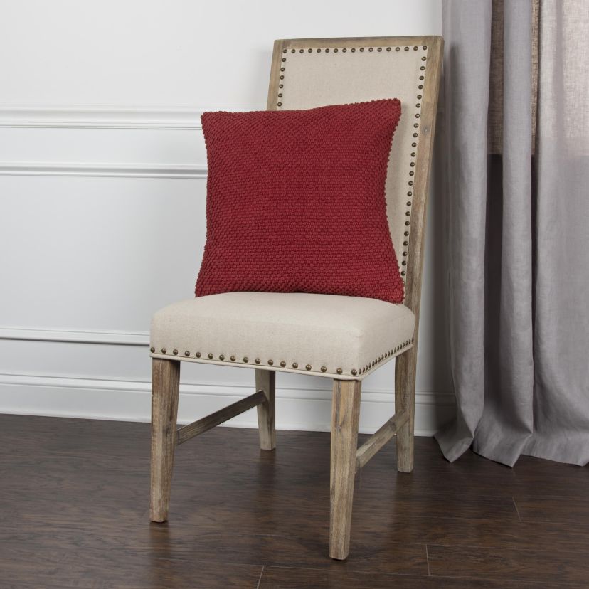 Solid Farmhouse Pillow