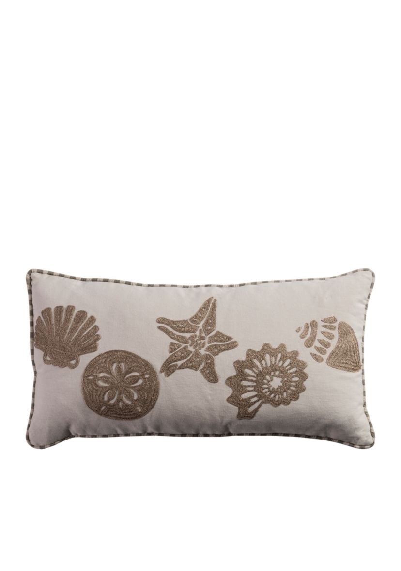 Sand Dollar and Starfish PIllow