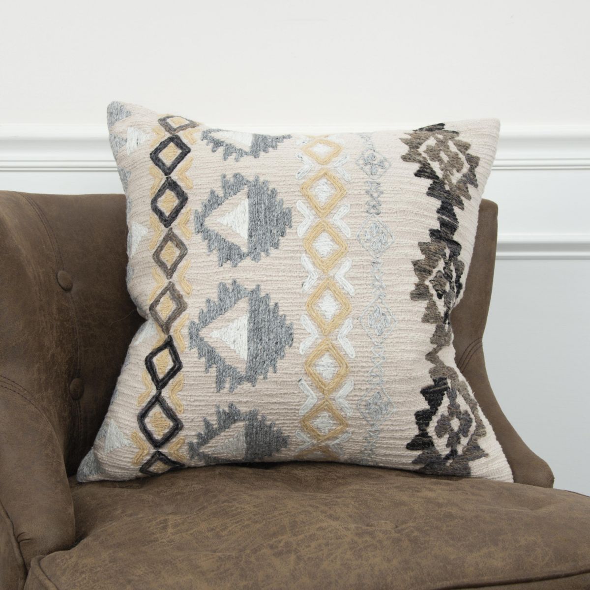 Geometric Modern Pillow