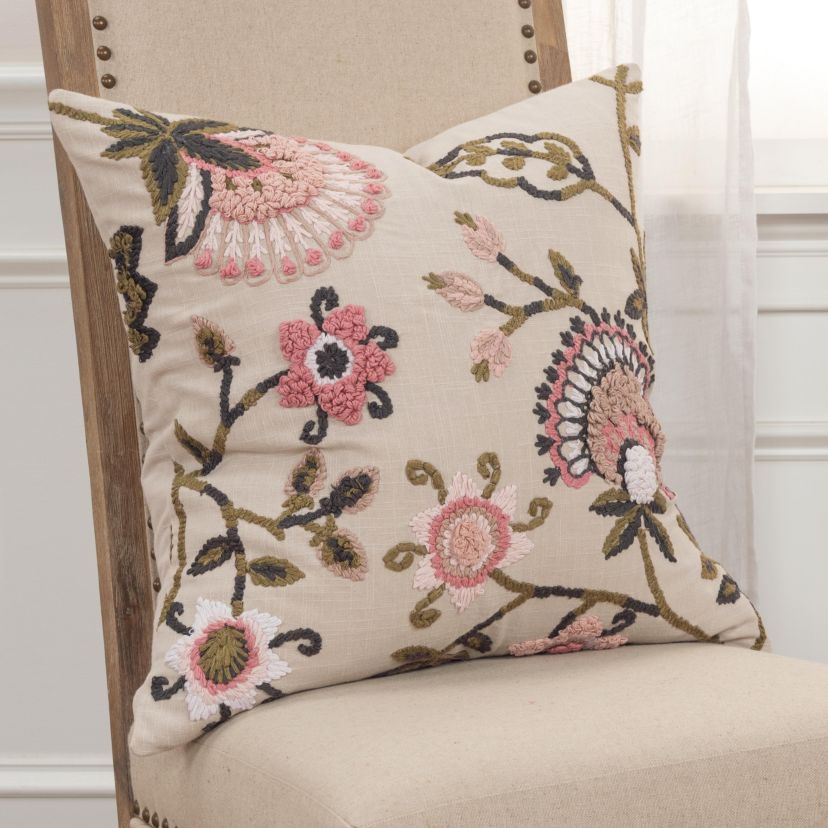 Floral Modern Pillow