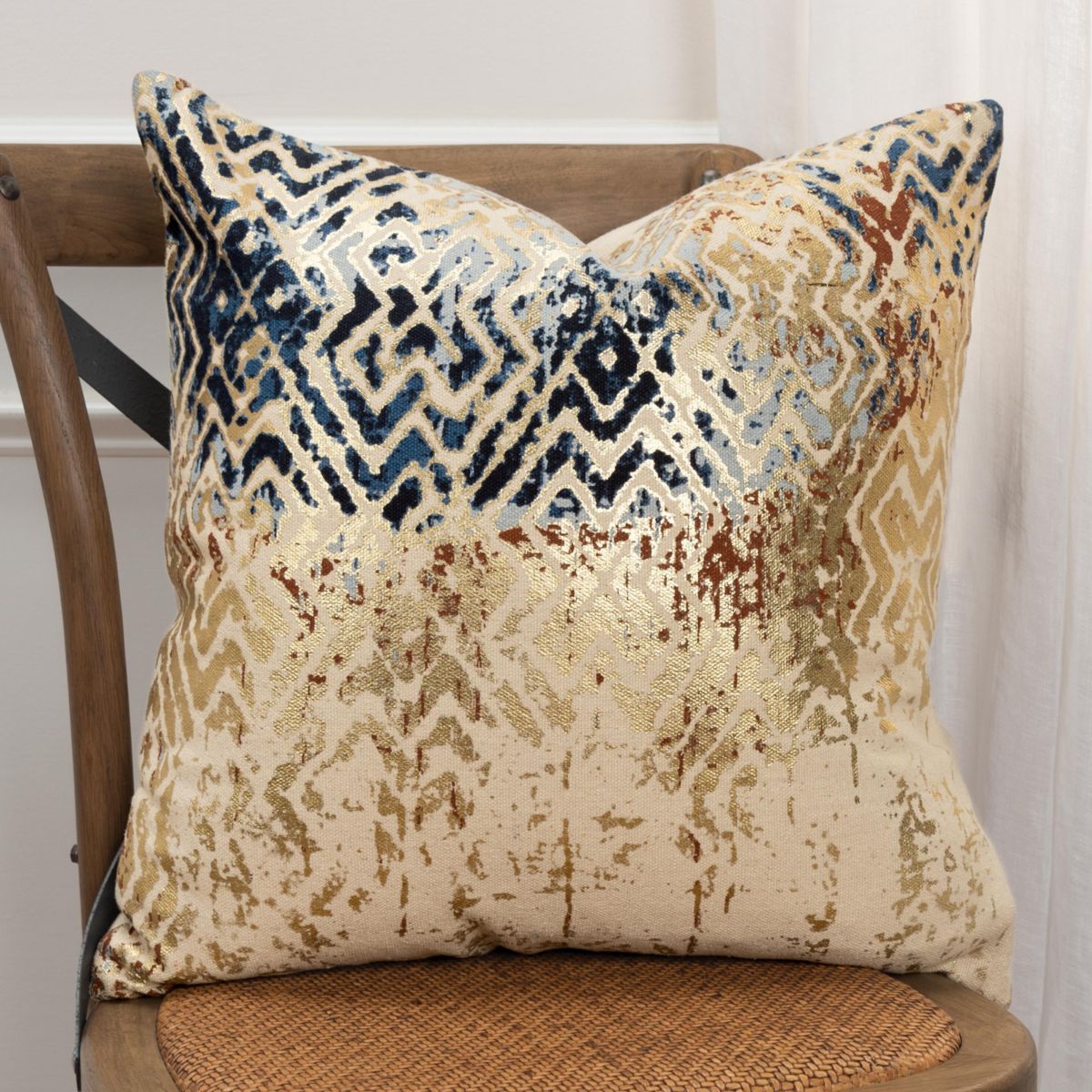 Geometric Modern Pillow