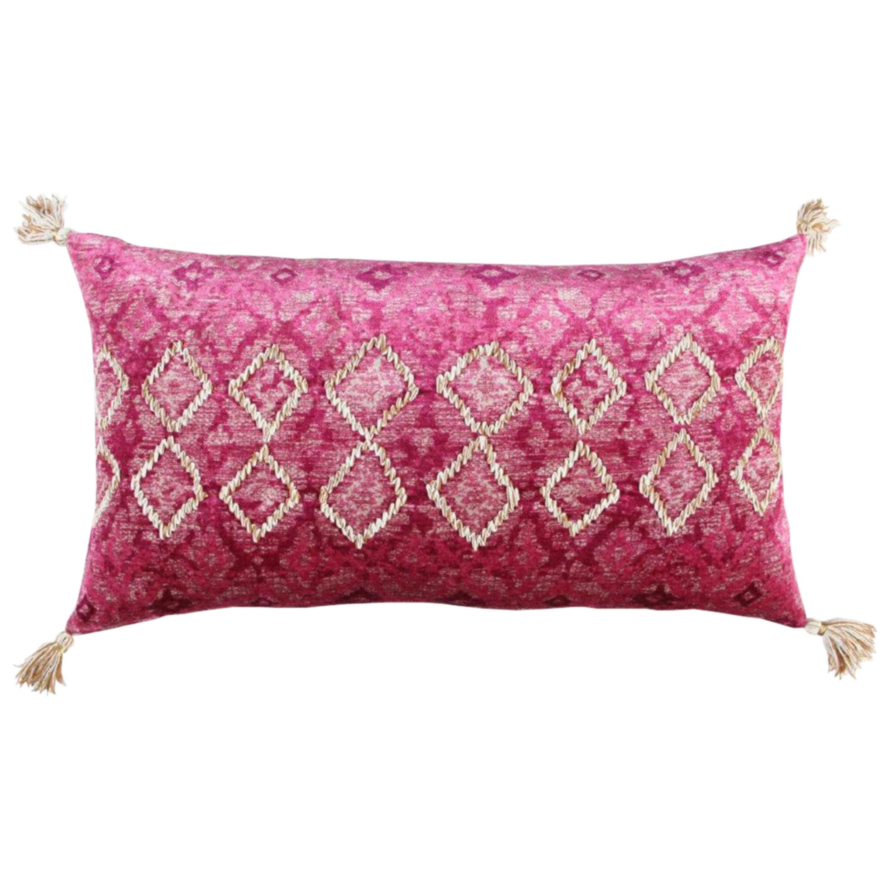 Diamond Boho Chic Pillow