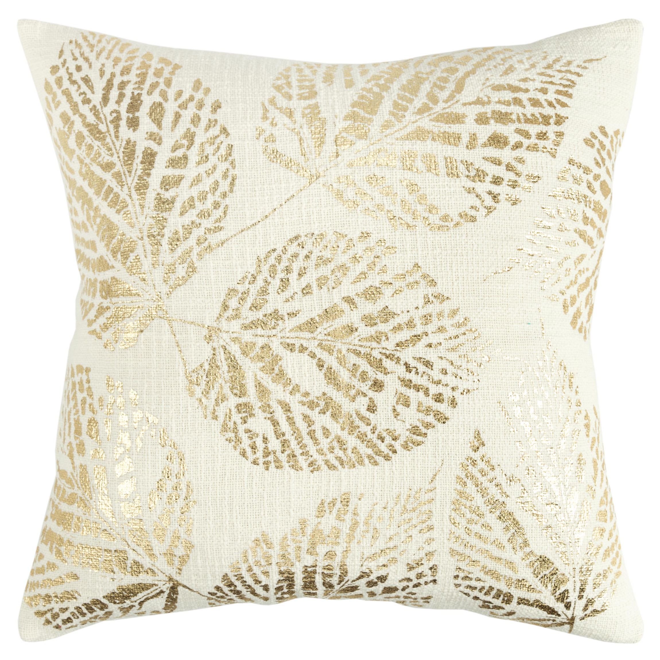 Leaves Art Deco Pillow