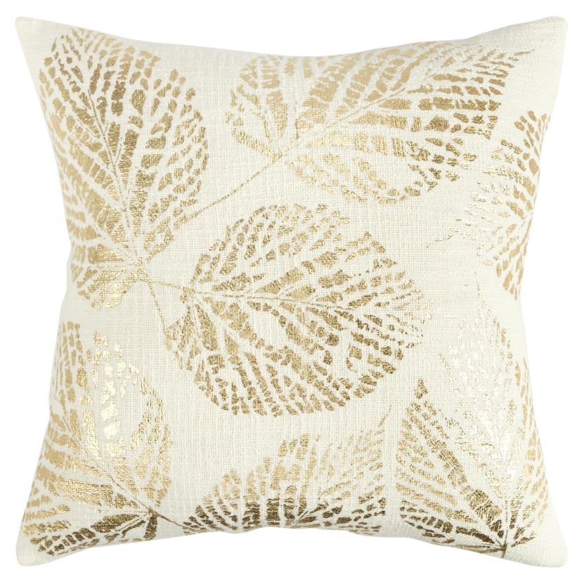Leaves Art Deco Pillow