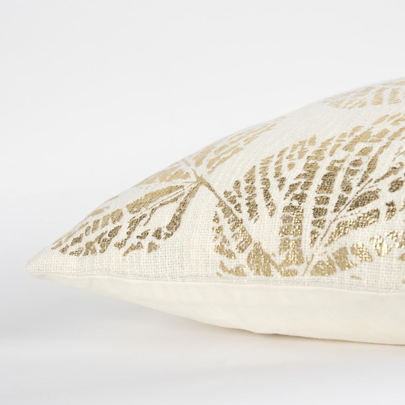 Leaves Art Deco Pillow