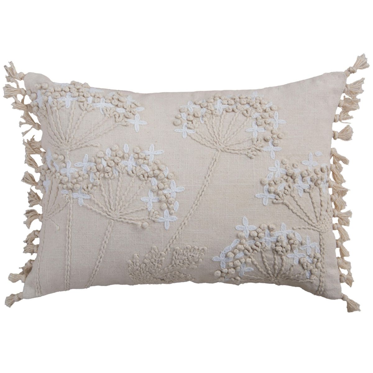 Botanical Natural 14" X 20" Poly Filled Pillow
