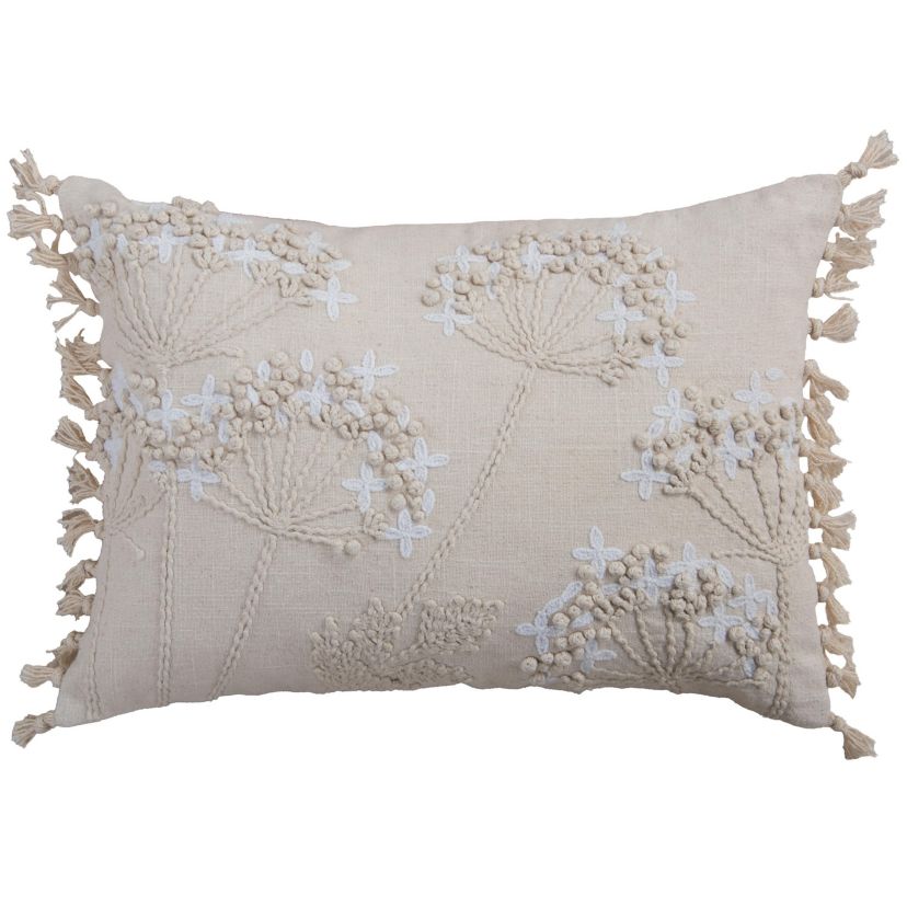 Botanical Natural 14" X 20" Poly Filled Pillow