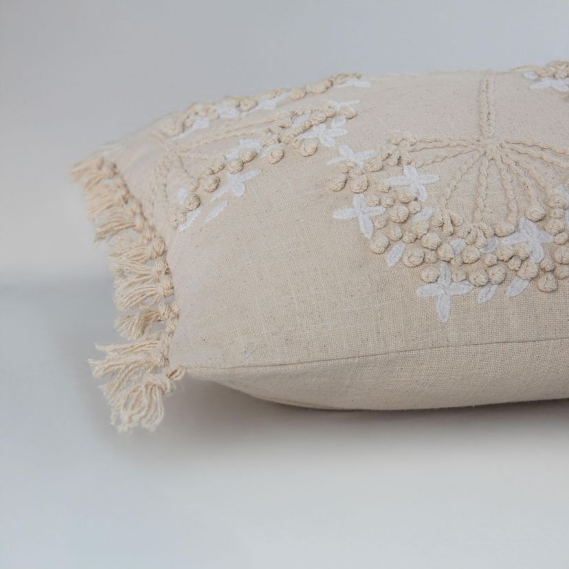 Botanical Natural 14" X 20" Poly Filled Pillow