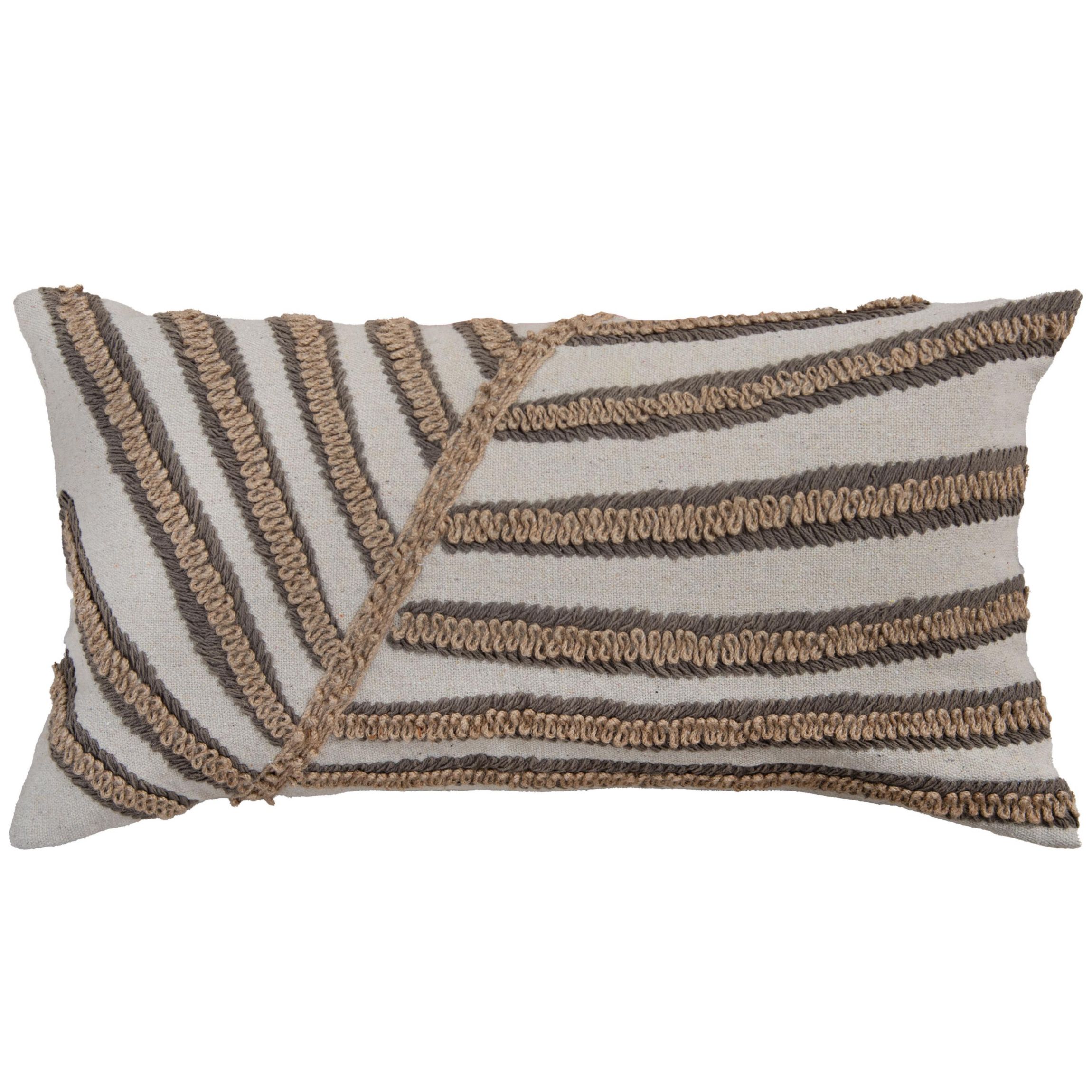 Botanical Natural/Brown 14" X 26" Poly Filled Pillow