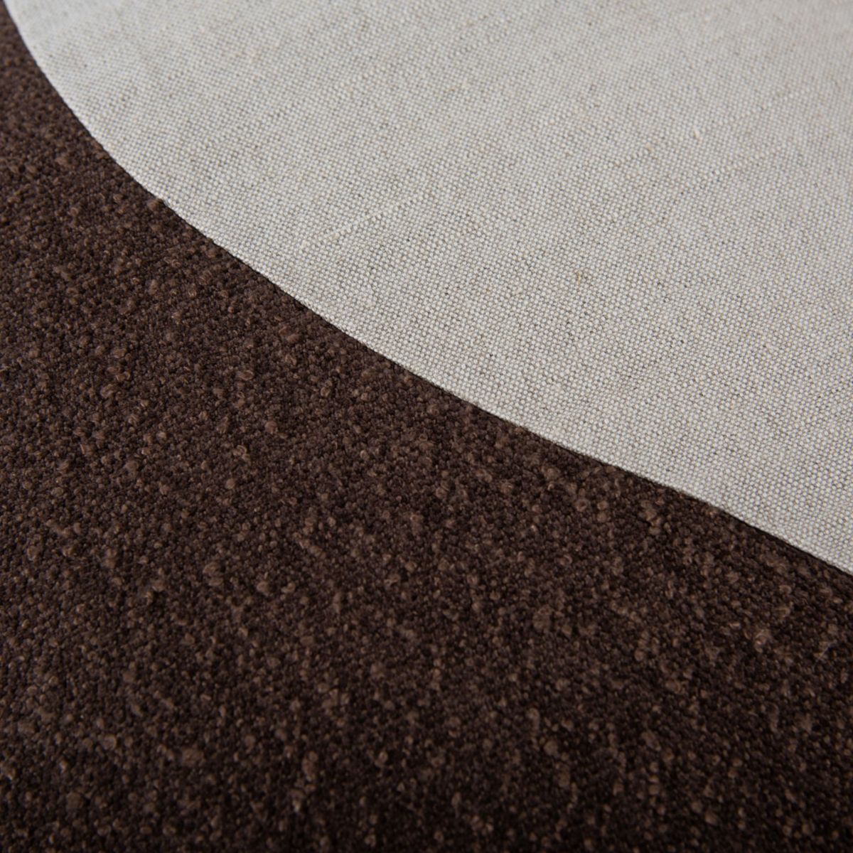 Geometric Natural/Brown 22" X 22" Poly Filled Pillow