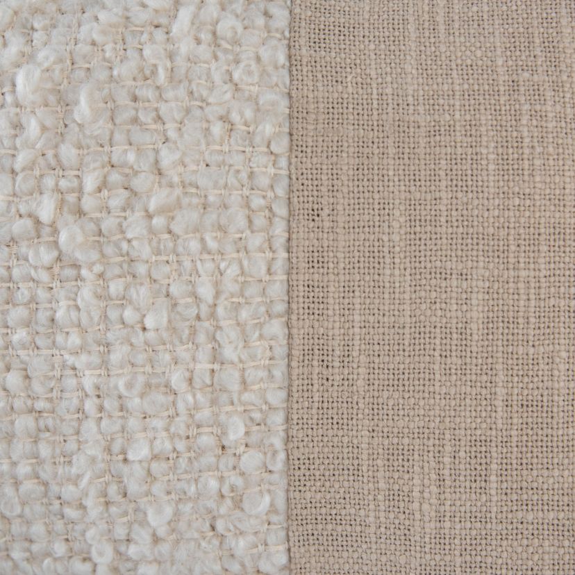 Solid Natural 14" X 26" Poly Filled Pillow