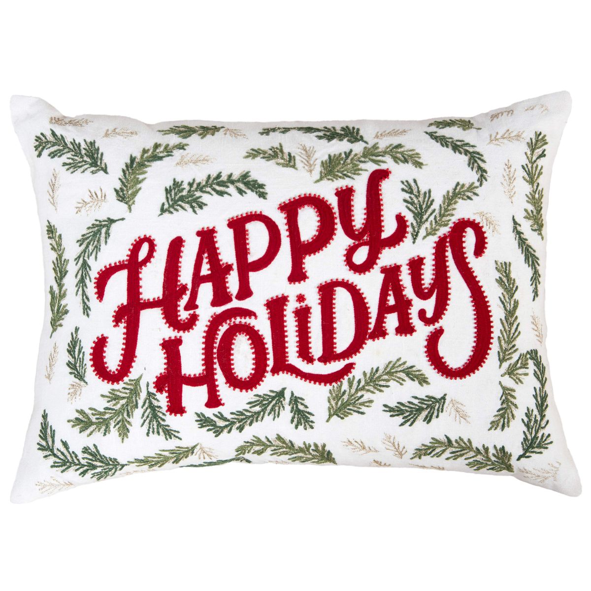 Holiday Wishes 14X20 Poly Filled Pillow