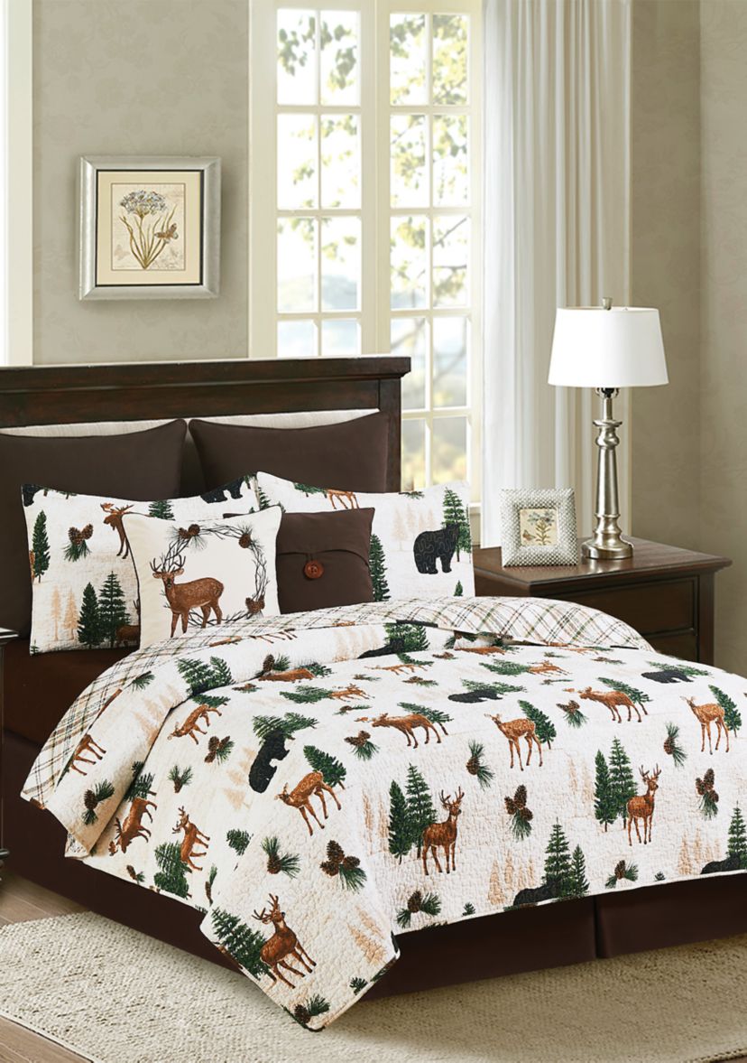 Crestwood Lodge Quilt Set 