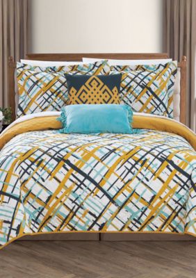 Chic Home Gingham Quilt Set Belk