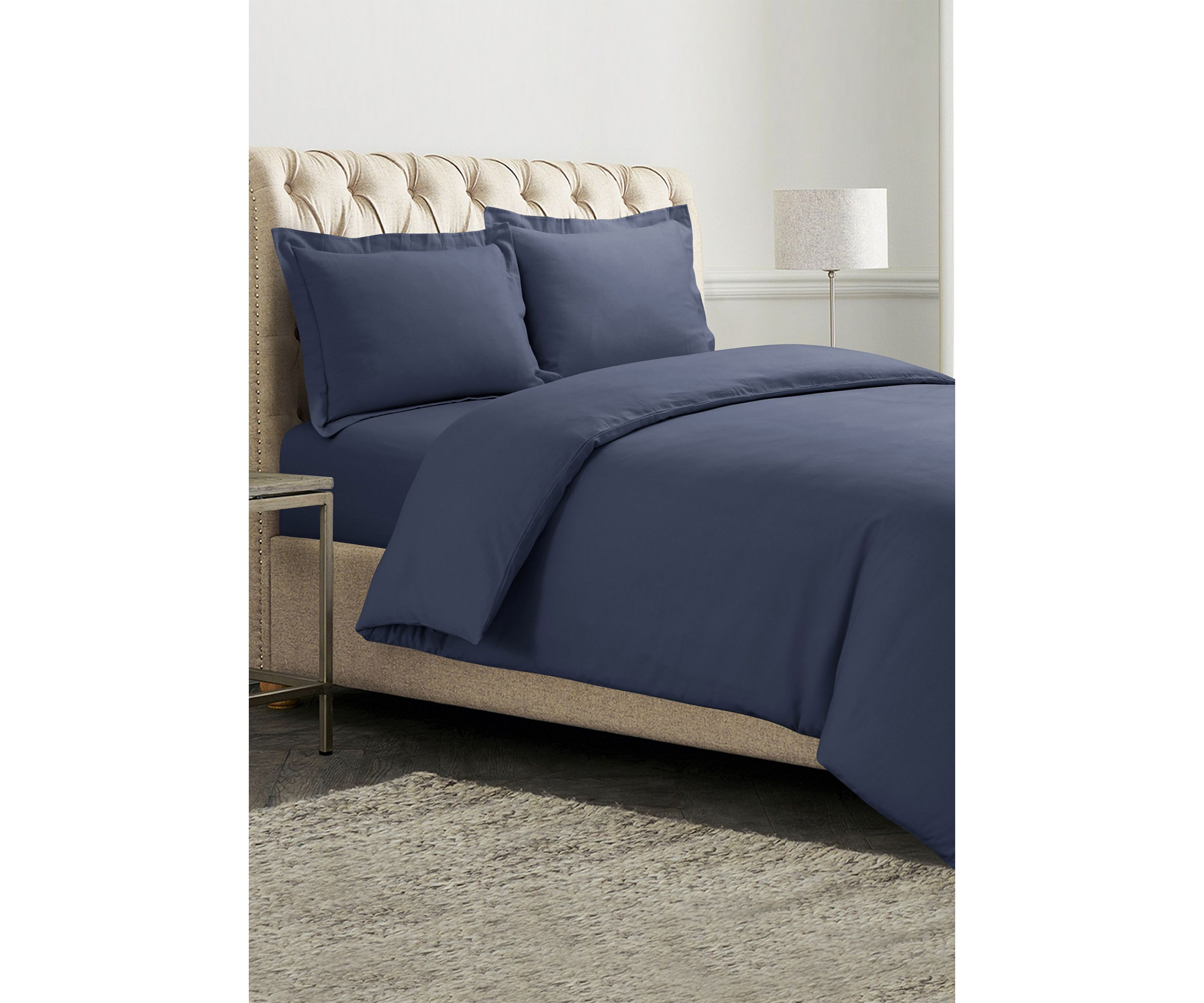 Solid 170 GSM Flannel Oversized Duvet Set