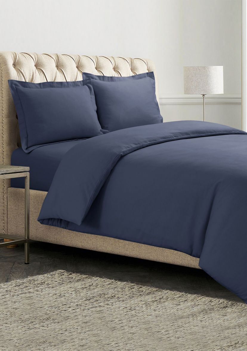 Solid 170 GSM Flannel Oversized Duvet Set