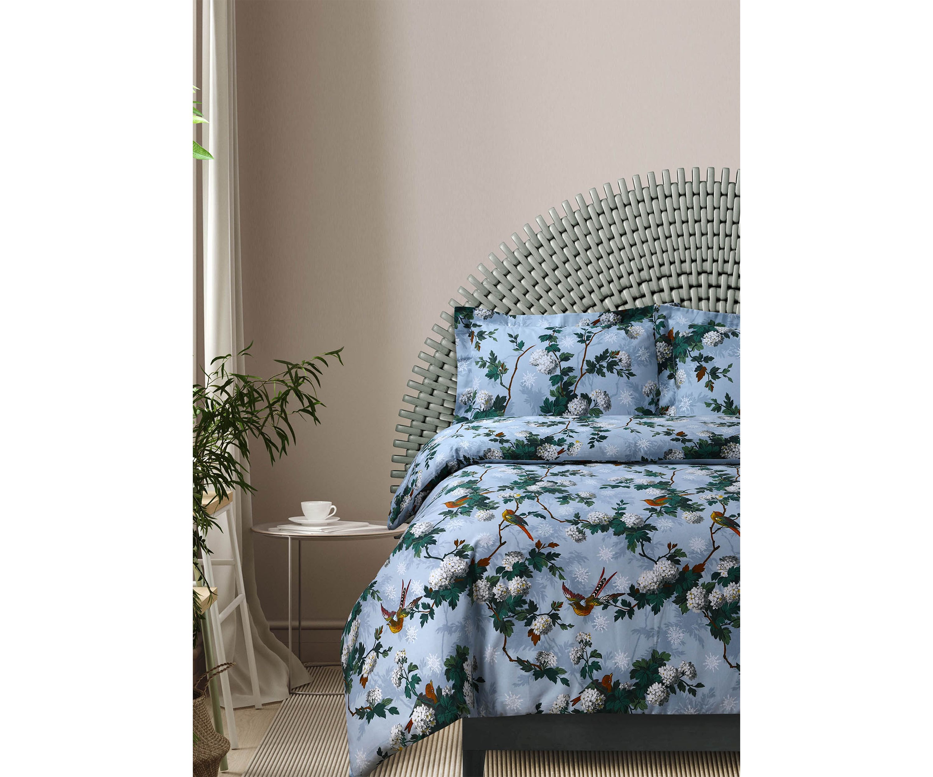 Celina Floral 170 GSM Flannel Oversized Duvet Set