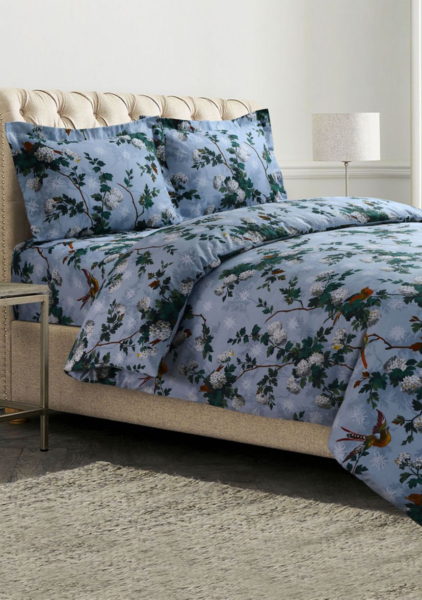 Celina Floral 170 GSM Flannel Oversized Duvet Set