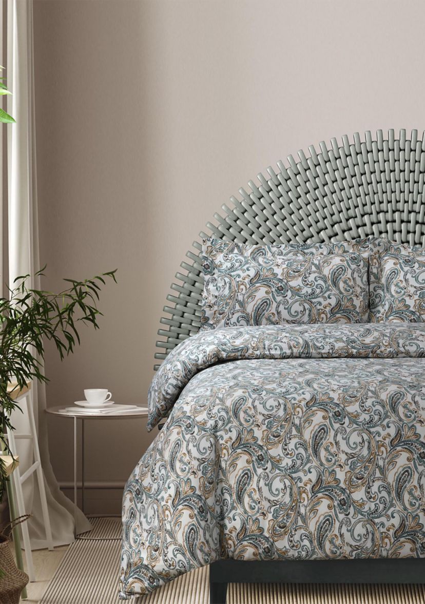 Camilla Paisley 170 GSM Flannel Oversized Duvet Set
