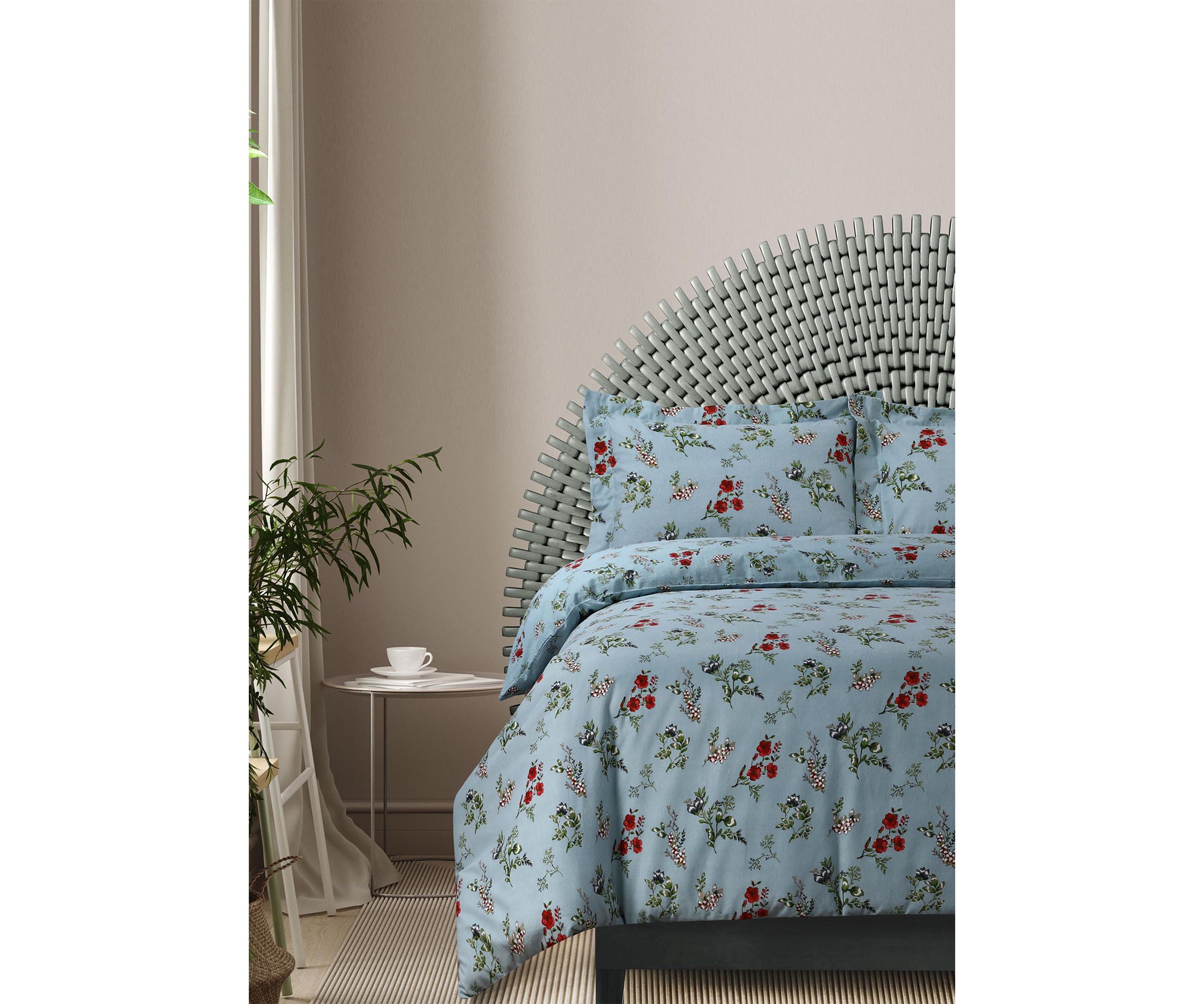 Leilani Floral 170 GSM Flannel Oversized Duvet Set