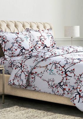 Emilia Tree 170 GSM Flannel Oversized Duvet Set